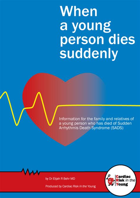 Sudden Adult Death Syndrome, or Sudden Arrhythmic Death Syndrome (SADS), is an umbrella term to describe unexpected deaths in young people, usually under 40, when a post-mortem can find no obvious cause of death, according to the Royal Australian College of General Practitioners (RACGP). . Sudden adult death syndrome